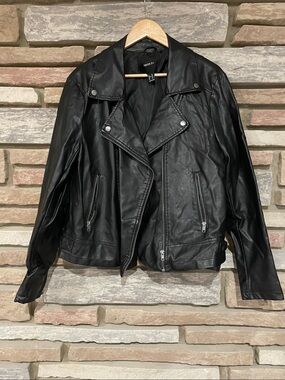 Forever 21+ Faux Leather Jacket